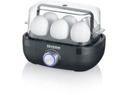 Cozedor De Ovos Severin Ek3166, 420 W, Cor Escura, Para 1 A 6 Ovos