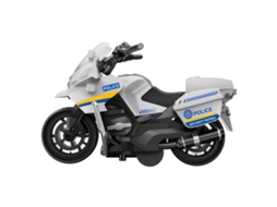 Moto de Brinquedo de Inércia para Menino Modelo Branco JEDBESETZT