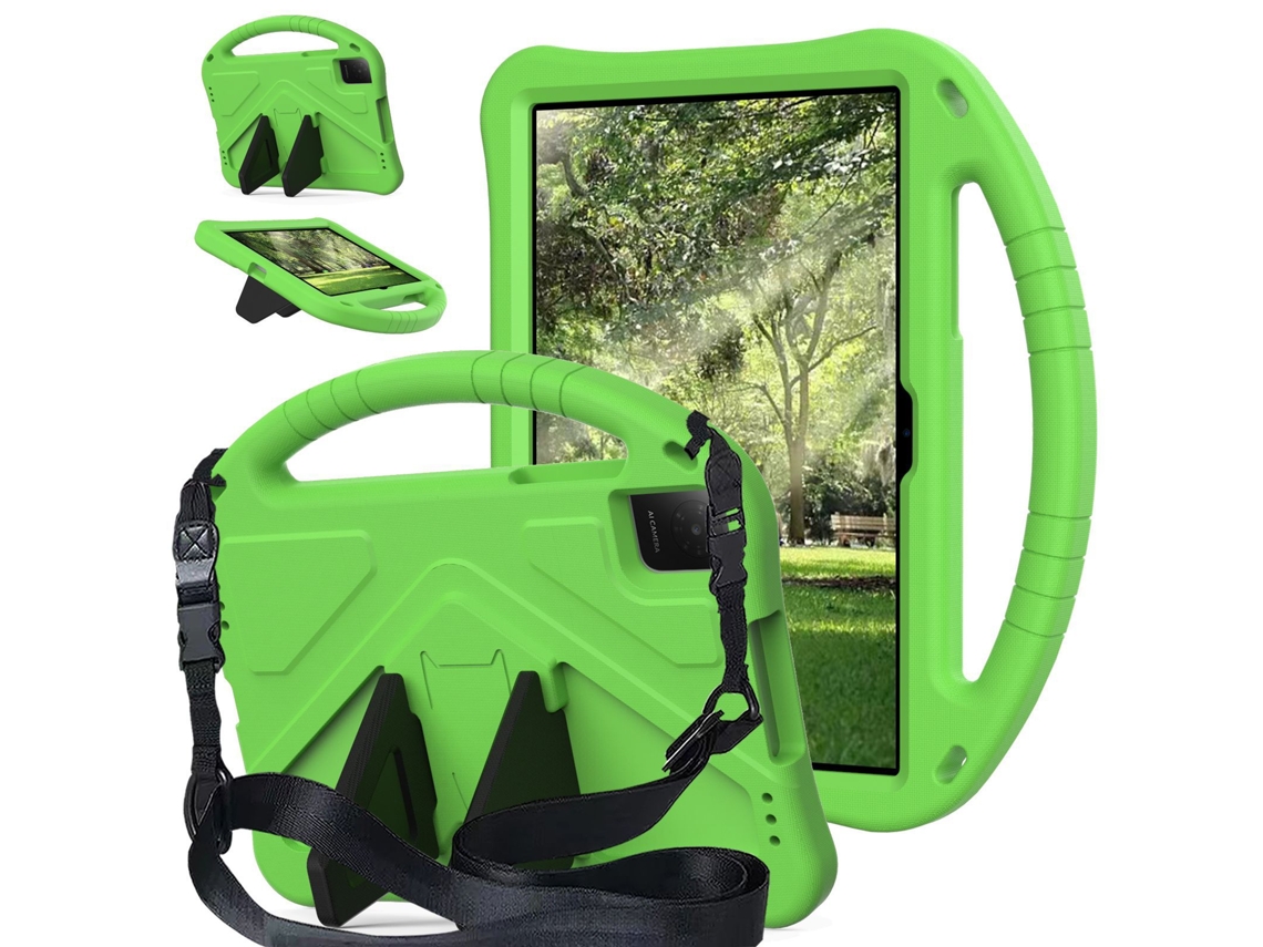 Capa Protetora Contra Quedas Para Tcl Tab 10 Gen2 De 10.36 Polegadas Hibbent (verde)