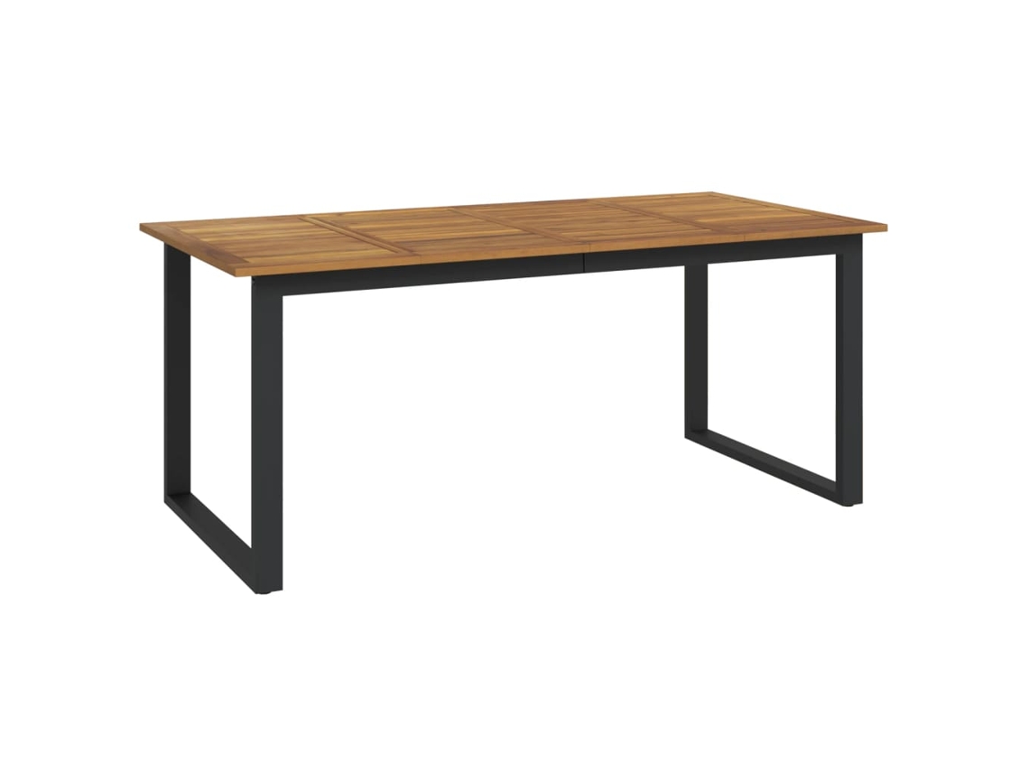 Garden Table, Garden Tables Vidaxl Marrom Madeira De Acácia (180 X 90 X 75 Cm)