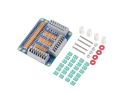 Placa De Expansão Gpio Multifuncional Com Parafusos E Caps Para Raspberry Pi 2 3 B Luz Dourada