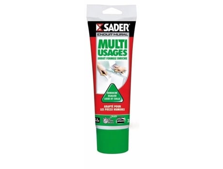 Revestimento Multiuso Sader Tubo 330g Branco Pronto Para Usar Interior