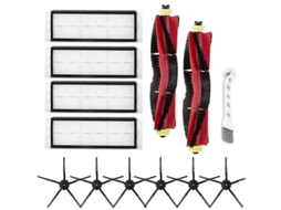 Acessórios para Aspirador de Pó, Kit de Substituição para Aspirador Robô E4 S4 S5 Max S6 Maxv Pure S65 BRILVIBERA