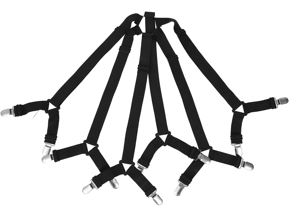 Conjunto de 12 Prendedores Lençol 6 Lados. Material Macio e Resistente a Quebras. para Diversos CHABERLU