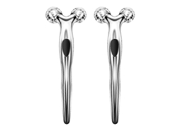 Conjunto de 2 Rolos Massageadores Faciais 3d, Ferramenta Firmadora para Cuidados com a Pele. GOKOCO