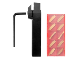 Ferramenta De Torneamento Para Fresa Externa De Torneiras Com Porta-insertos De Carbeto E Chave