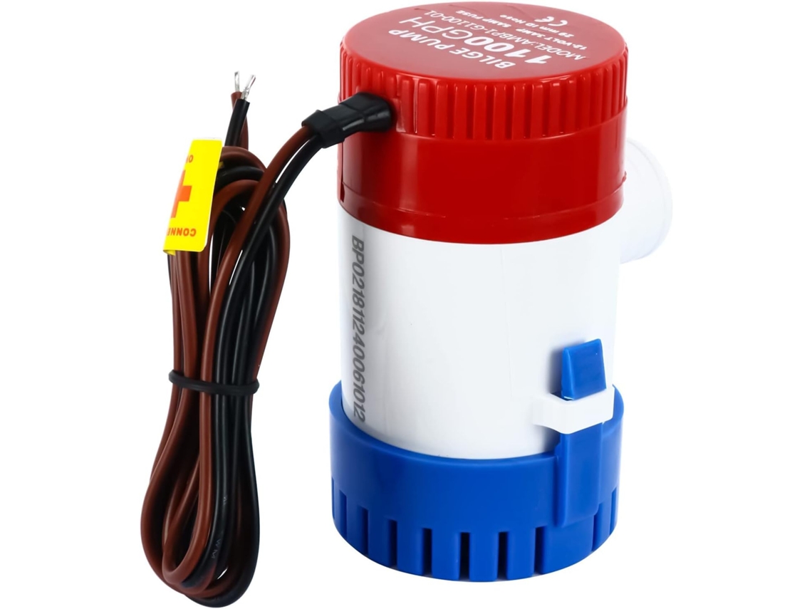 Bomba De Porão 1100 Gph 12v Para Barcos, Iates E Caravanas.