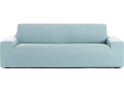 Capa de Sofá 3 Lugares EYSA Premium Bronx Tecido Multielástico (210 x 70 x 110 cm - Poliéster - Agua Marina)
