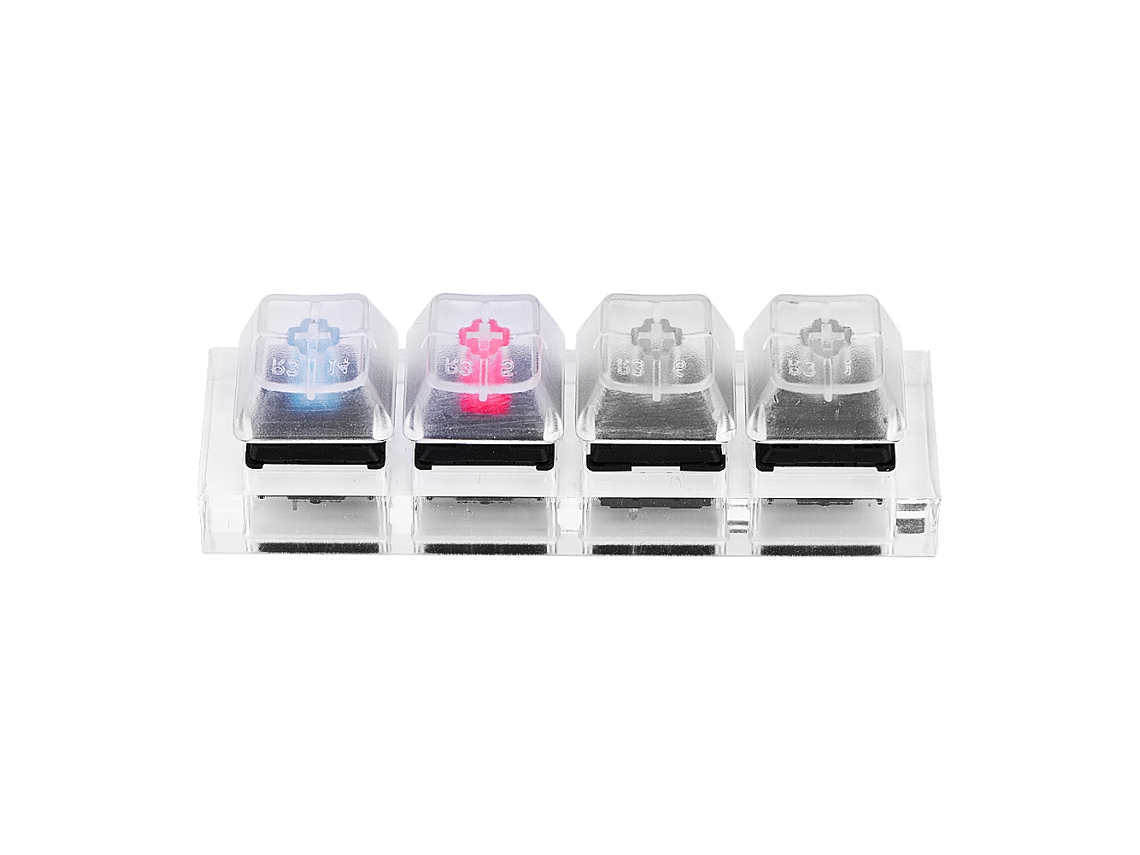 Testador De Interruptores De Teclado Mecânico, Compatível Com Cherry Kailh, 4/6/9 Teclas.