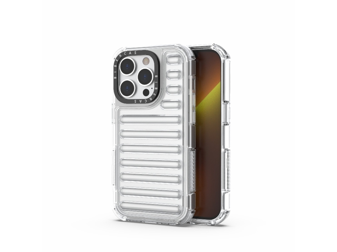 Capa Híbrida Pc Tpu De Alta Transparência Para Iphone 14 Pro - Airbag