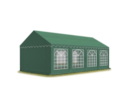 Tenda para Festas 4x8 M, PVC 700, Verde Escuro Toolport