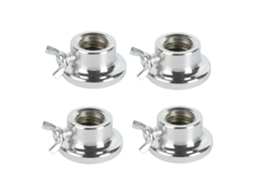 Mikinona Conjunto De 4 Porcas Sextavadas Antiderrapantes Para Barra