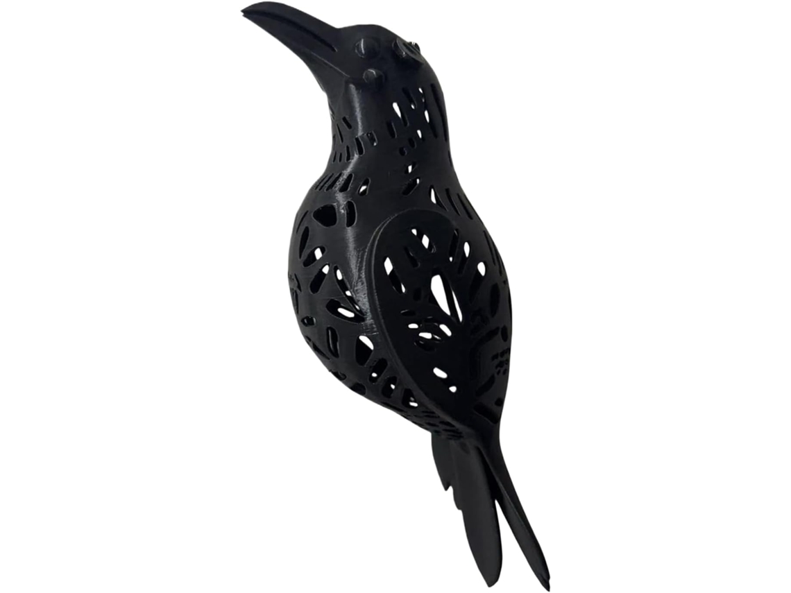 Lanterna Gótica Corvo 3d | Luminária De Teto Para Residências