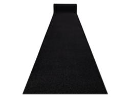 Passadeira Karmel Avião, Uma Cor Preto 120 cm