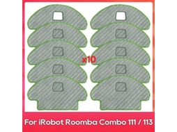 Panos De Esfregão Para Aspirador De Pó Robô Romba Combo 111/113/r113840, Peças E Acessórios Brilvibera