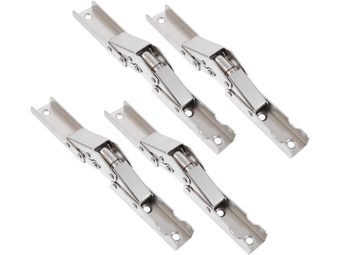 Conjunto De 4 Dobradiças Dobráveis Para Móveis E Armários, Em Metal