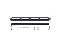 Painel De Patch Cat6 24 Portas Rj45 Para Switch Ethernet Gigabit Com Alta Compatibilidade