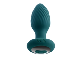 Plugue Anal Teaser com Cauda Giratória Azul Turquesa PLAYBOY