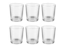 Conjunto de 6 copos 265ml pontos do nilo coleção VIVALTO