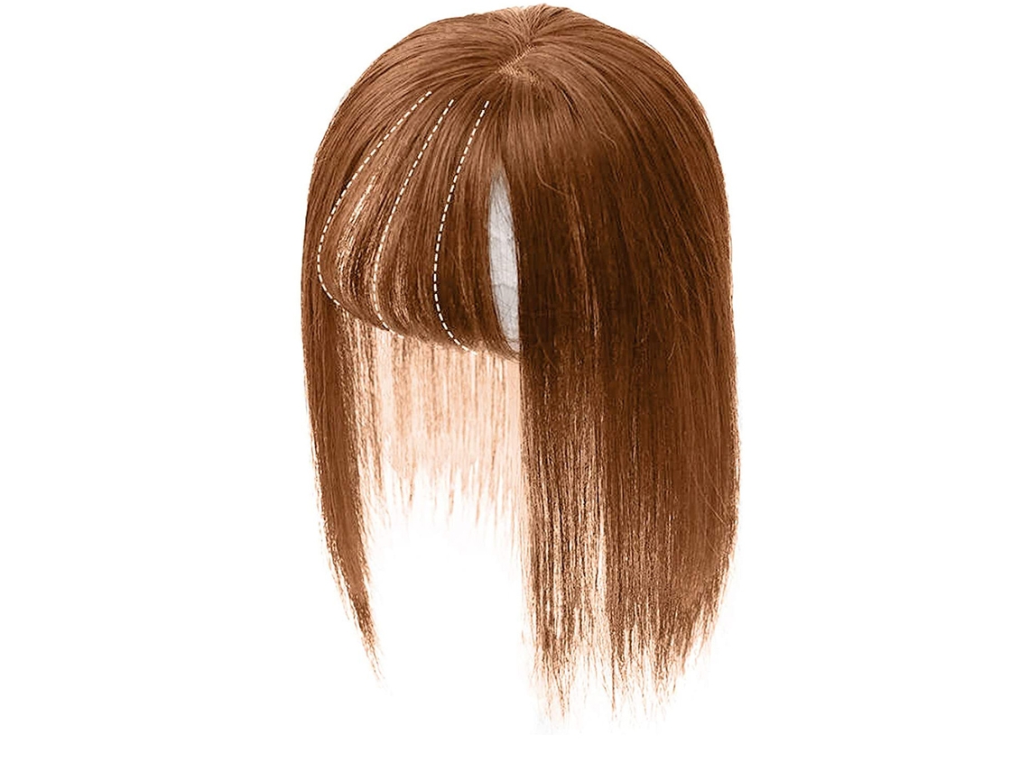 Topo De Cabelo Hair Toppers Silk Base Clip-on Peruca Humana Para Mulheres Cabelo Fino