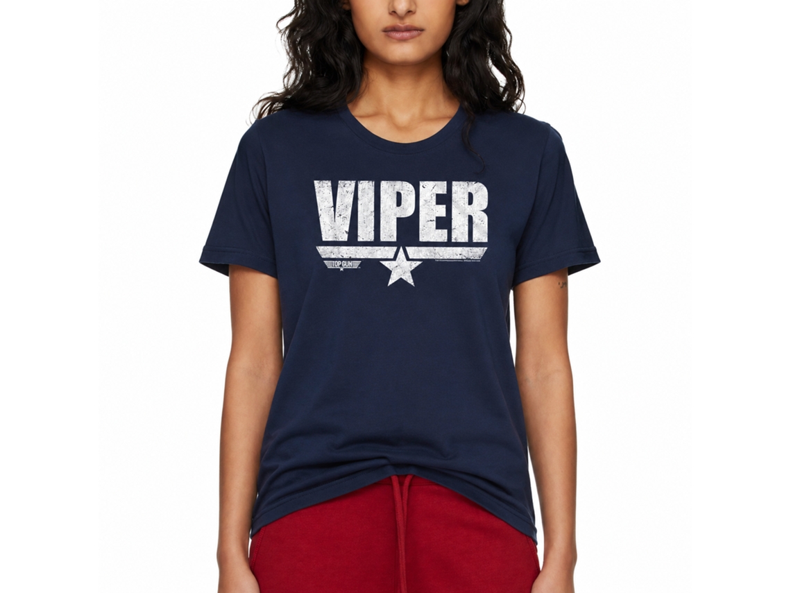 Rockinstone Top Gun Movie Viper Navy Adult T-shirt Size:xxxl