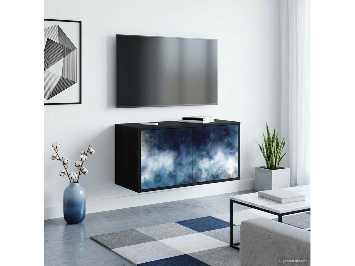 Vidaxl Armário De Tv Montado Na Parede Raalte 69 X 33 X 40 Cm