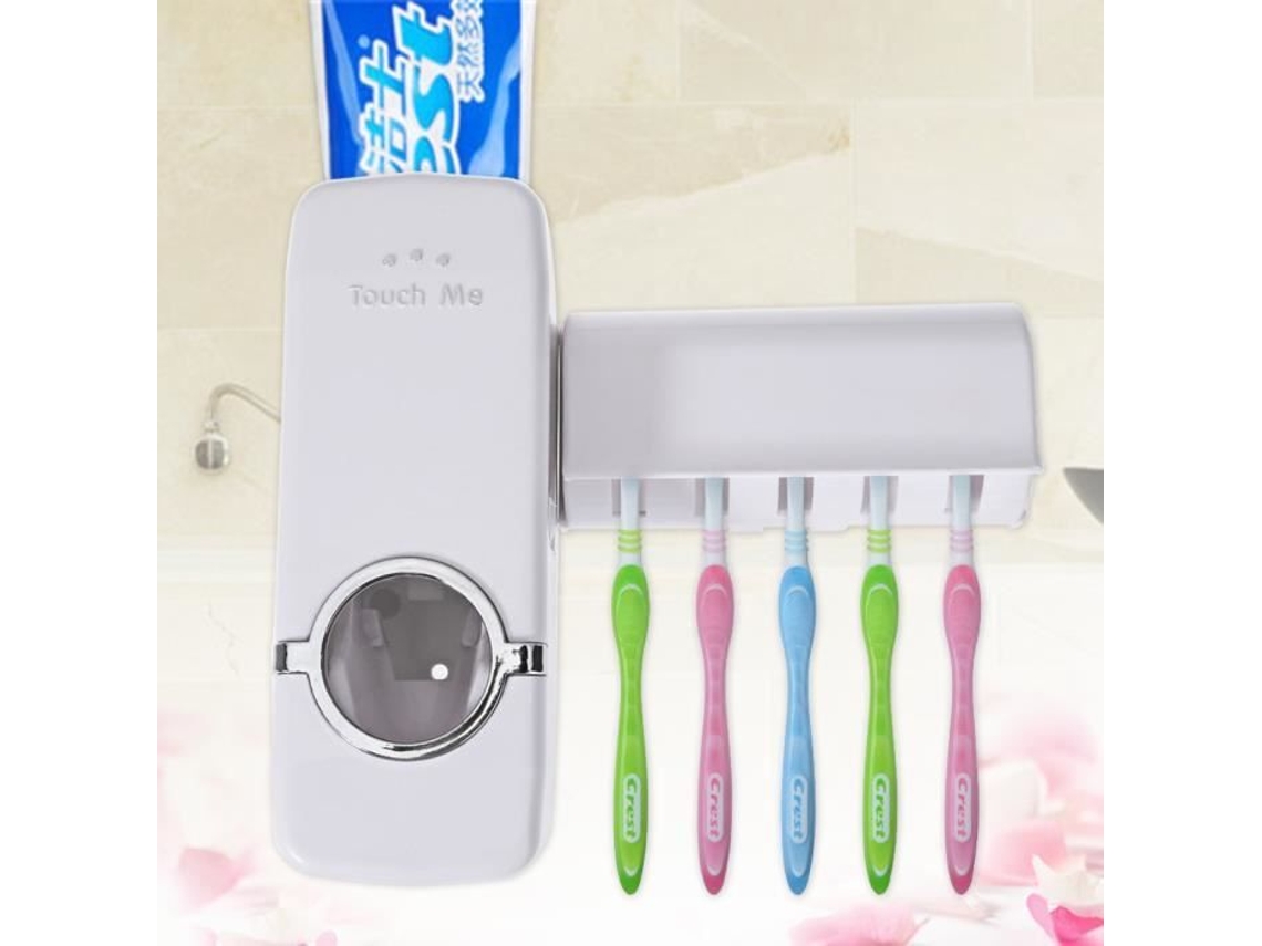 Acessório De Banheiro Dispensador Automático De Creme Dental 5