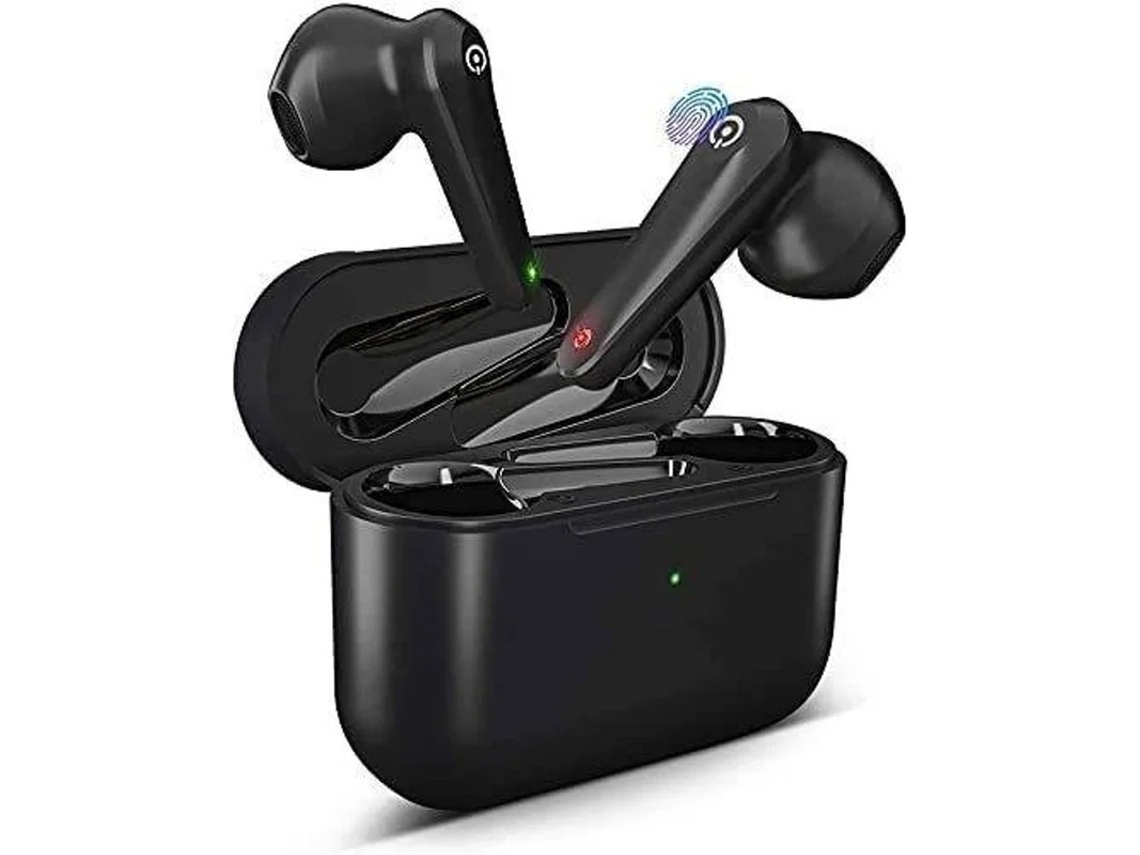 Auriculares Bluetooth True Wireless (in Ear - Microfone - Noise Cancelling - Preto)