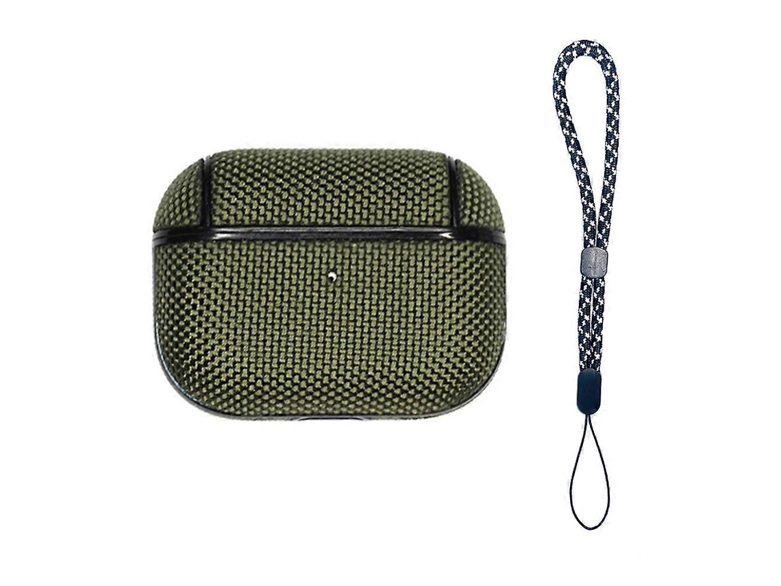 Capa impermeável de nylon para AirPods Pro 2 com cabo. GIECY