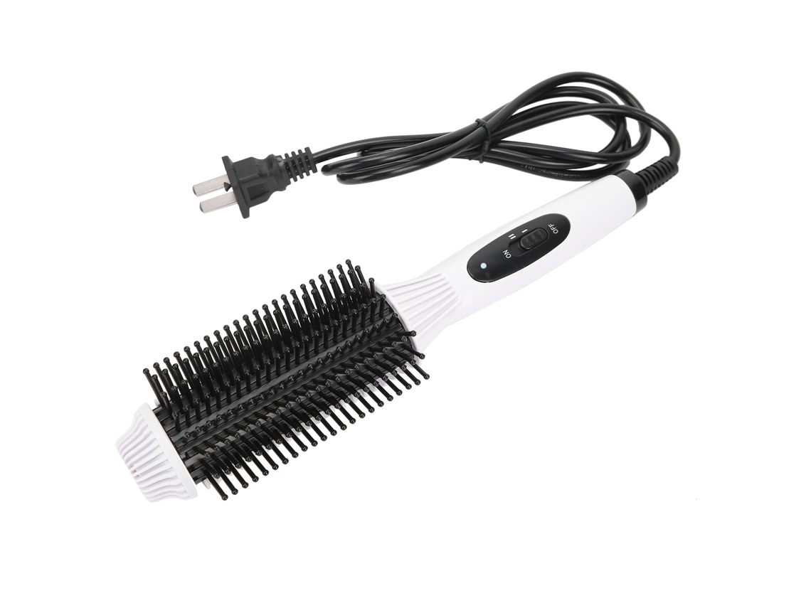 Pente Alisador De Cabelo Com Aquecimento Rápido 2 Níveis De Temperatura Ajustáveis Para Cabelo Seco E Molhado