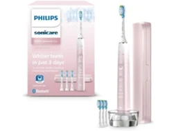 Escova De Dentes Elétrica Philips Diamondclean 9000 Edição Especial Sensor De Pressão Rosa