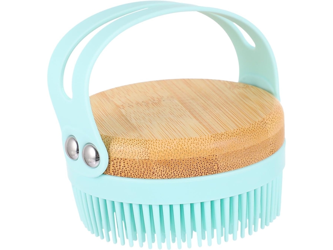 Lurelia Acessório De Duche Com Escova De Banho Para Bebé, Pega Ergonómica, Antiderrapante E Com Argola, Uso Diário
