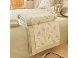 Colcha Acolchoada Fansu 3 5 Tog Capa de Cama Edredom para Ar Condicionado Enchimento Algodão Rosa e Verde Sofá