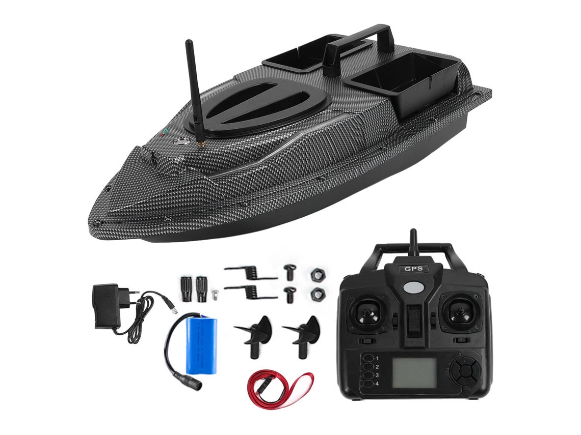 Barco De Isca De Pesca Rc Com Gps 500m