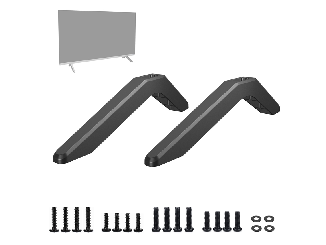 Lurelia Pernas Universais Para Suporte Para Tv, Base De Mesa Para Tv Ajustável Universal