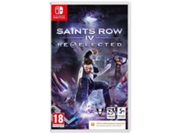Saints Row Iv: Código Reeleito em Uma Caixa Nintendo Switch
