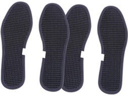 Palmilhas Smasolo De Carvão Bambu Preto, 2 Pares, Respiráveis E Resistentes Ao Desgaste, Ideais Para O Cuidado Dos Pés