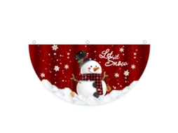 Bandeira Natal Ventilador Suspensão Externa Decor Porta