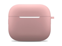 Capa Zruxe Para Airpods 3 Silicone Pink (proteção Integral, Carregamento Sem Fios)
