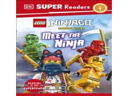 Livro DK Super Readers Level 1 LEGO NINJAGO Dragons Rising Meet the Ninja de Dorling Kindersley Ltd (Inglês)