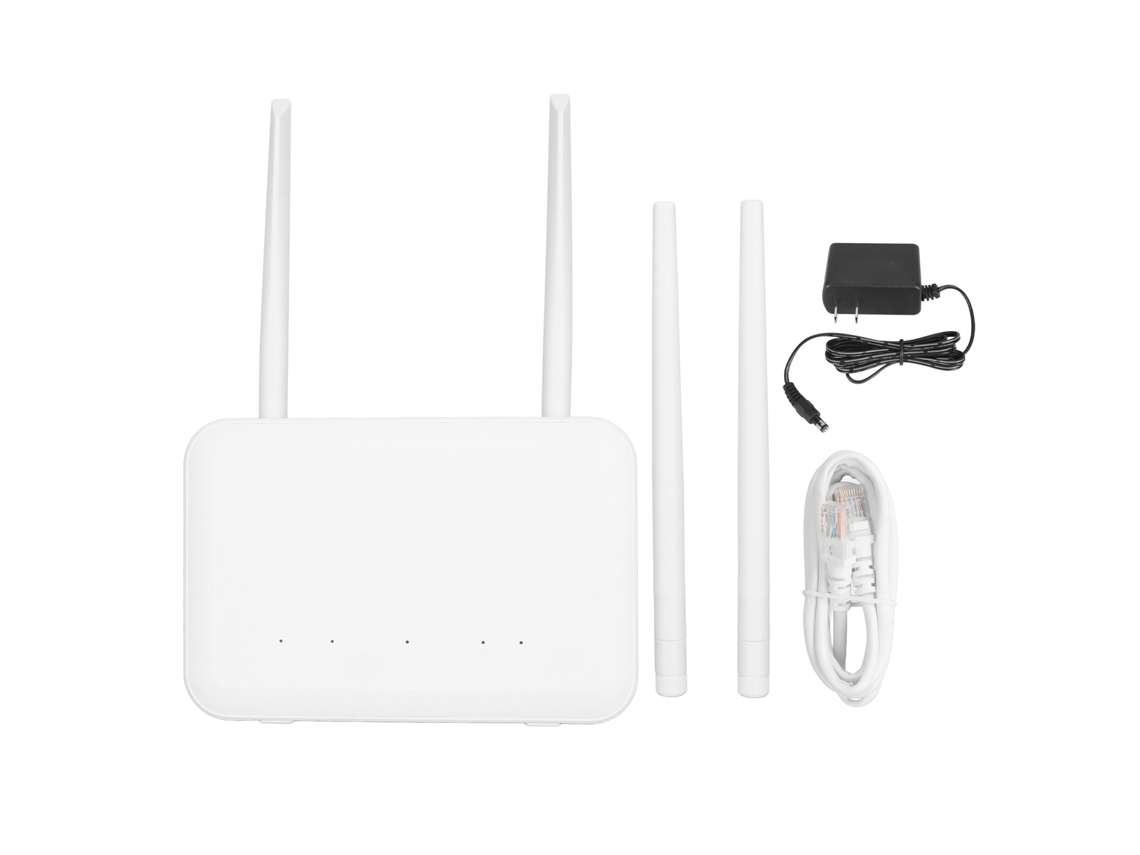 Roteador 4g Lte LAXISCREED com Slot Sim e 4 Antenas Externas