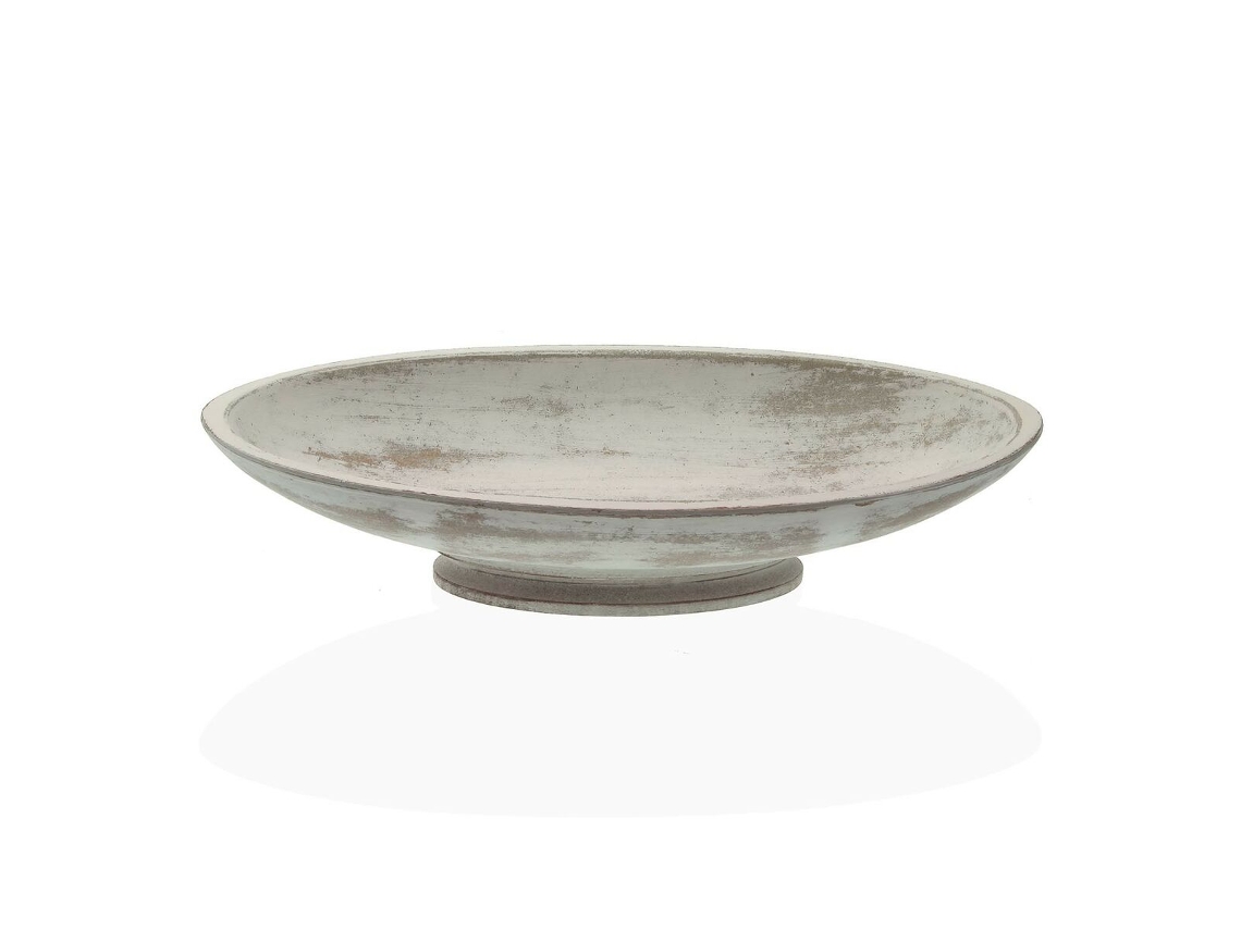 Centro de Mesa VERSA Branco 16,5 x 13 x 37 cm