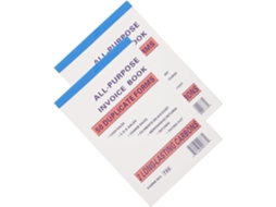 Carnet De Reçus E Documentação Completa Para Pequenos Em Papel 2pcs Suivi Des Commandes Design Multi-colunas