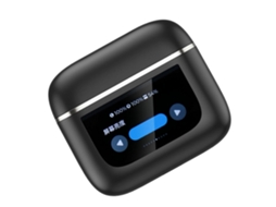 Fones De Ouvido Sem Fio Bluetooth V8 Com Tela Lcd Colorida Sensível Ao Toque E Cancelamento De Ruído Anc Ly Ebike