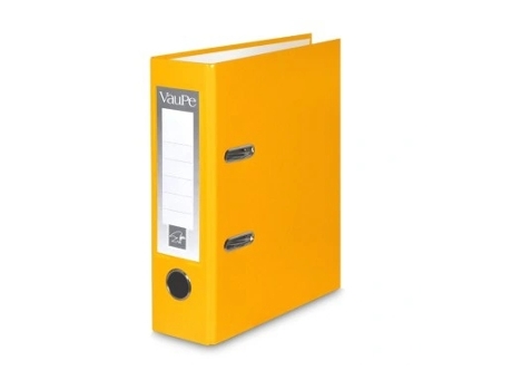 Caderno De Anotações Vaupe A5 Amarelo Prático E Organizado.