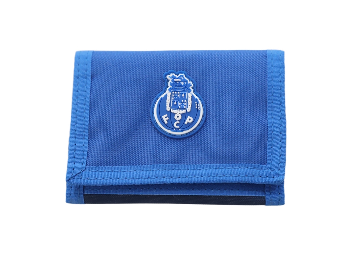 Carteira Juvenil Trifold Com Velcro Fc Porto 2323008 Azul
