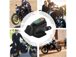 Bolsas Utilitárias para Motocicleta Bolsa Traseira para Selim com Suporte Impermeável Portátil - Armazenamento de Empurrar SFUSHOS