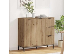 Vidaxl Buffet Carvalho Artesanal 89,5 X 33 X 82 Cm Madeira Processada
