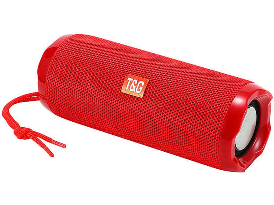 Coluna Bluetooth RITTEREC TG191 (Vermelho - 10 W - Alcance: até 10 m)