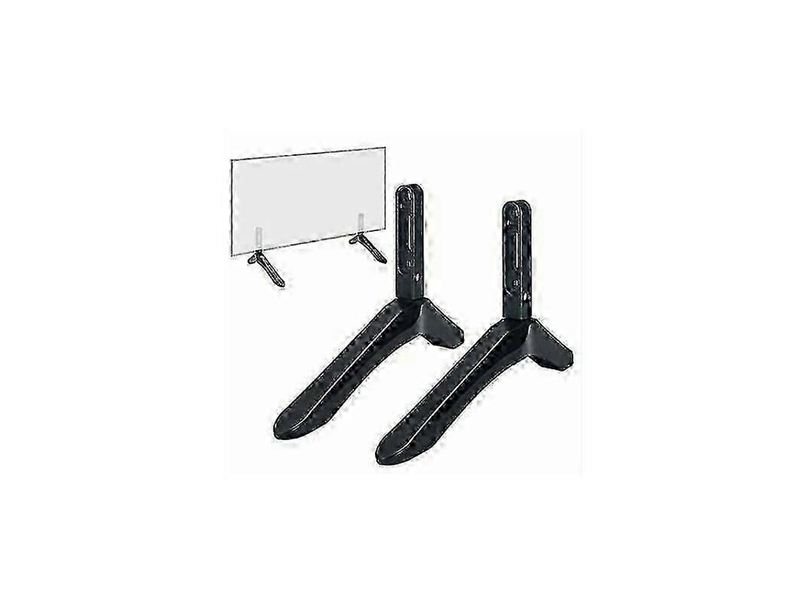 Lurelia Suporte Universal Para Tv Samsung Com Base Antiderrapante, Fácil Instalação E Economia De Espaço, Pés Pretos Para Tv